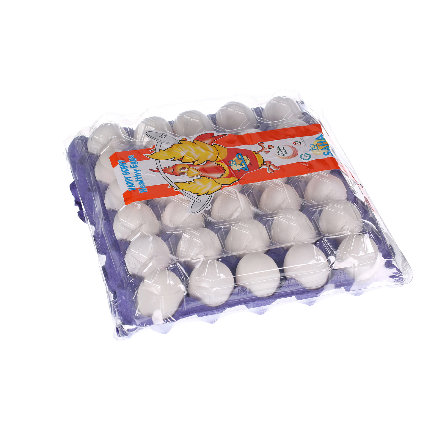 Saha Dubai White Eggs Large 30 Pack