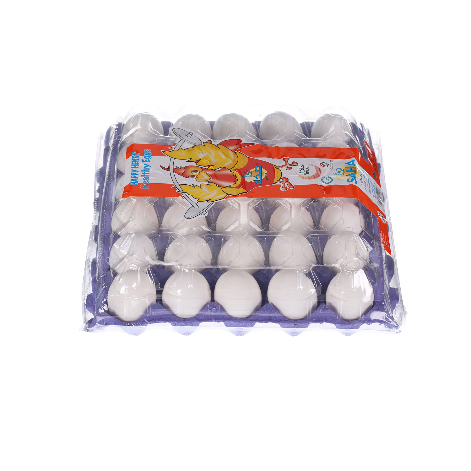 Saha Dubai White Eggs Large 30 Pack