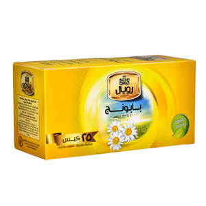 Royal Camomile Tea Bags 1.5 g × 25 Pack