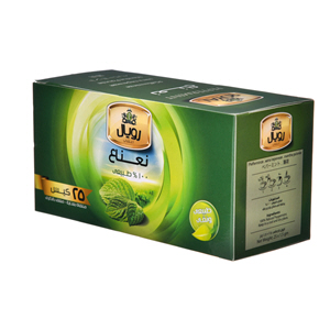 Royal Peppermint Tea Bags 1.5 g × 25 Pack