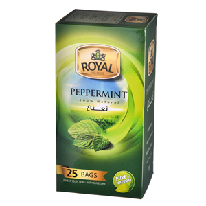 Royal Peppermint Tea Bags 1.5 g × 25 Pack