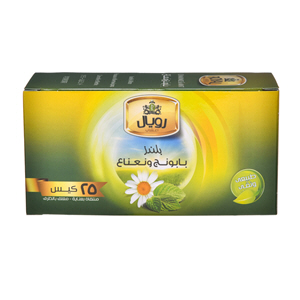 Royal Camomile & Mint Tea Bags 1.5 g × 25 Pack