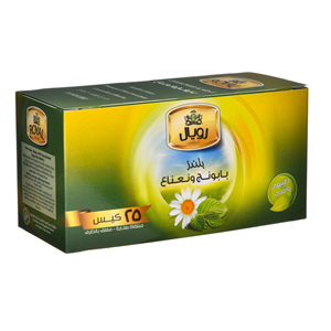 Royal Camomile & Mint Tea Bags 1.5 g × 25 Pack