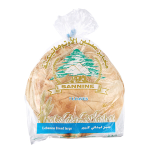 Sannine Labanese Bread Large 7 Pack