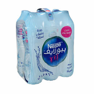 Nestle Purelife Bottle Drinking Water 6 x 1.5 L