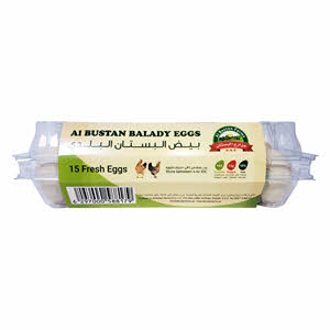 Al Bustan Farms Baladi Egg 15 Pack