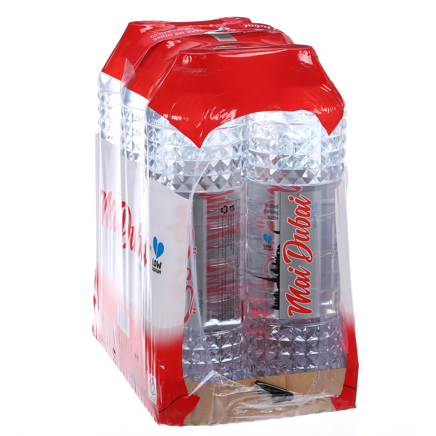 Mai Dubai Drinking Water Bottle 1.5 L × 6 Pack