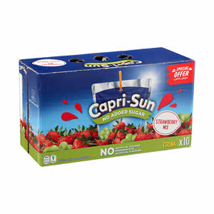 Capri Sun Nas Strawberry Drink 10X200Ml