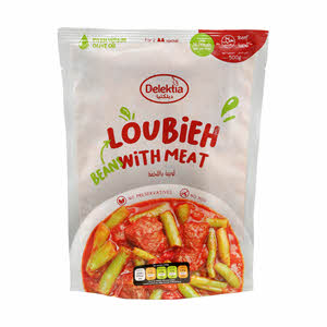 Delektia Loubieh With Meat 500G