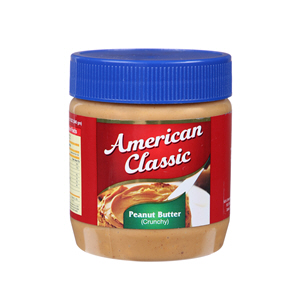 American Classic Peanut Butter Curnchy 340 g