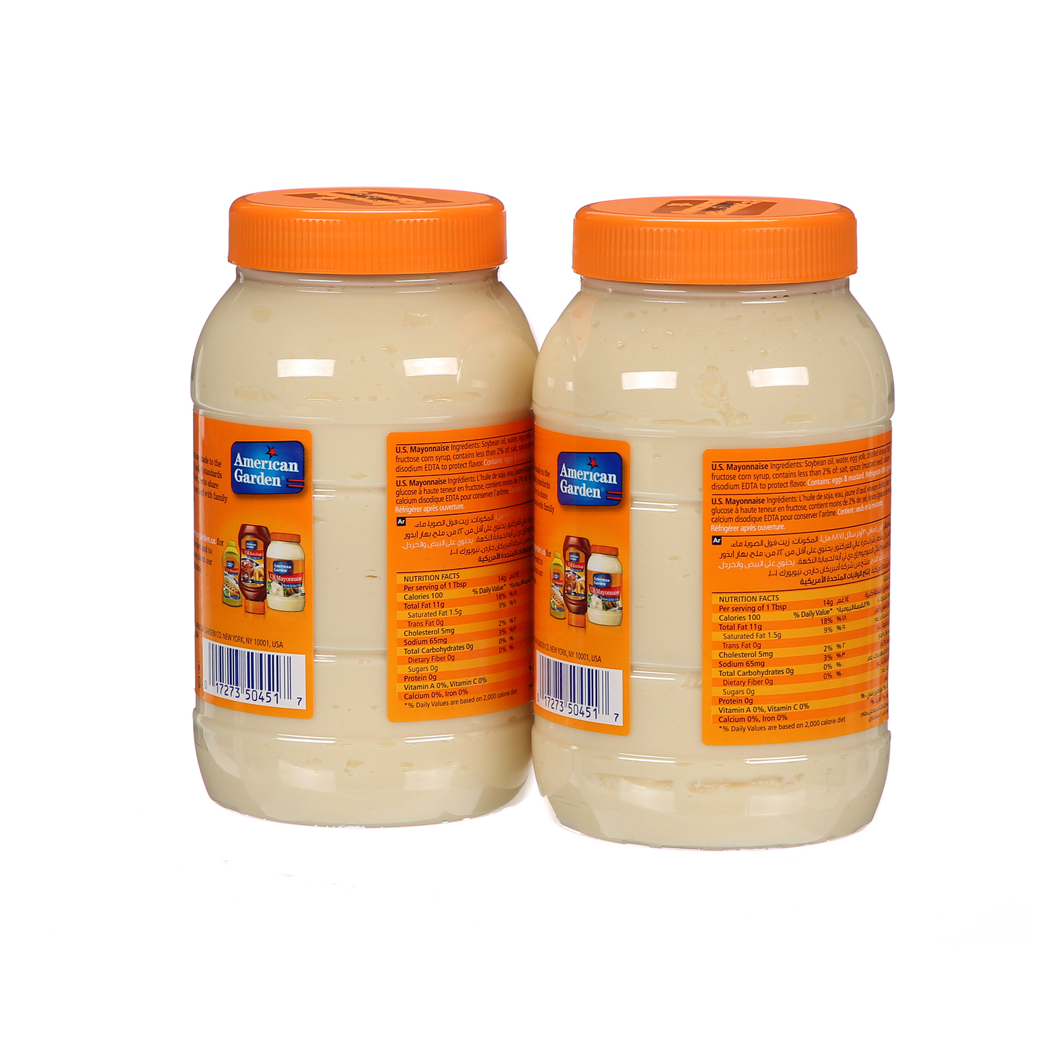 American Garden Mayonnaise Regular 2X32Oz