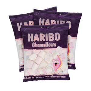 هاريبو حلوى المارشميلو البيضاء 150x3غ
