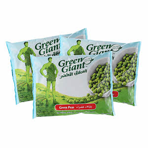 العملاء الأخضر بازلاء خضراء مجمدة 450x3 غ