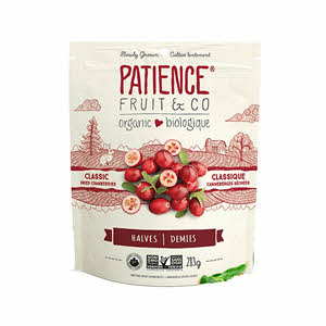 Patience Organic Dried Cranberry 283gm