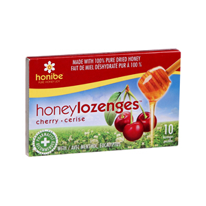 Honibe Cherry with Menthol & Eucalyptus Lozeges 10'S