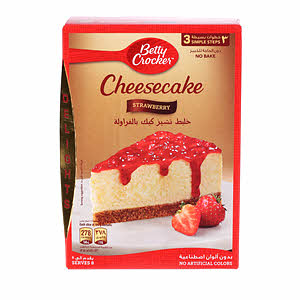 Betty Crocker Cheese Cake Strawberry 360 g