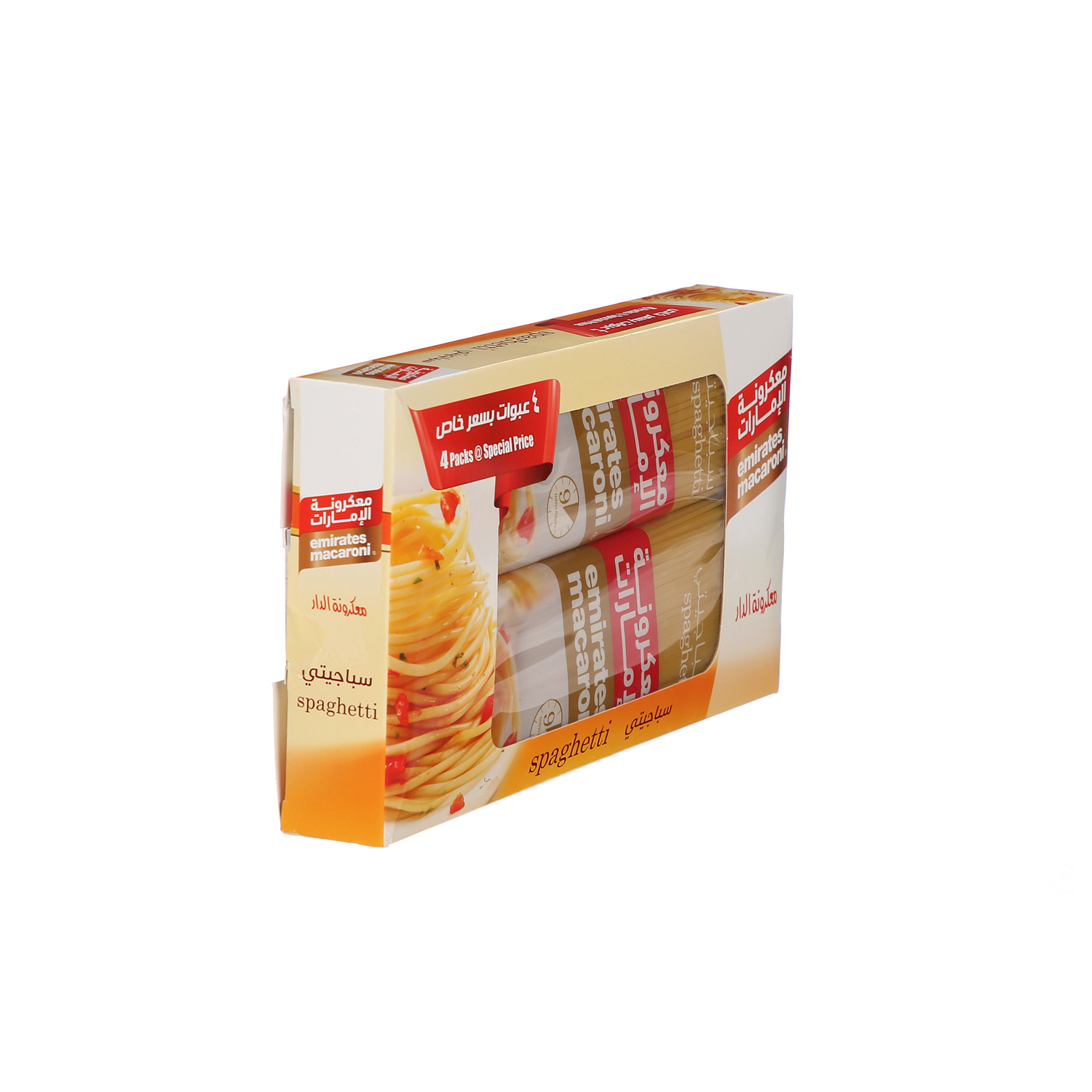 Pasta Emirates Spaghetti 4X400G