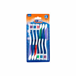 Dr Fresh Mix Toothbrush 6 Pieces