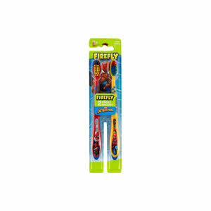 Firefly Toothbrush Marvel Spiderman 2PCS