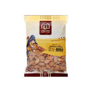 Liwagate American Almonds 400 g