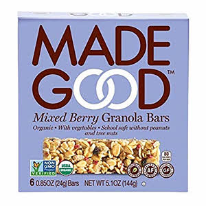 Made Good Mixed Berry Granola Bar 144 g