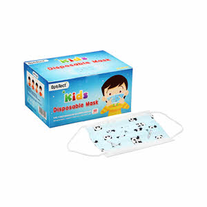 Optitect Kids Disposable Mask Blue 3Ply x 50PCS