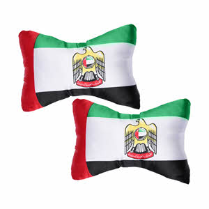 سماري مخدة صغيرة على شكل علم الإمارات العربية المتحدة