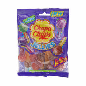 Chupa Chups Lollies Gummy Jellies Candy 90 g