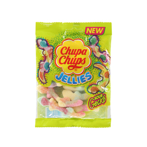 Chupa Chups Jellies Sour Gecko 90 g