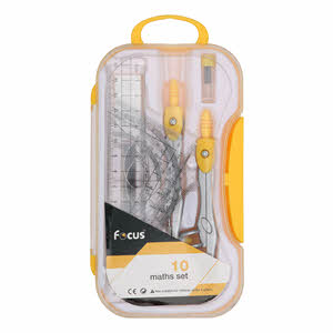 Plastic Math Set Focus Plastic Math Set | Sharjah Co-operative Society