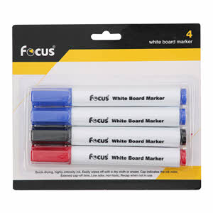 Focus Whiteboard Marker 4PCS