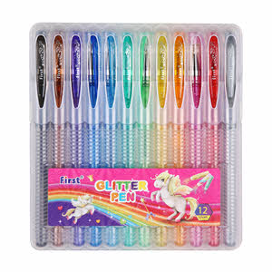 Metoo Glitter Pens Assorted 12PCS