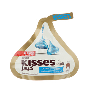Hershey's Kisses Cookies N Creame 150gm