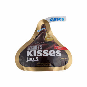 Hershey's Kisses Milk Pouch 250gm