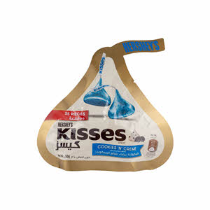 Hershey's Kisses Cookies N Creame 250gm