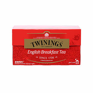 Twinings Goldline Tea Bag English Breakfast 25 Pack