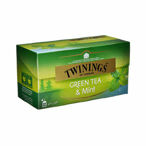 تويننجز الشاي الأخضر والنعناع 25 كيس شاي