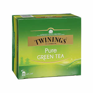 توينينجز غولد لاين شاي اخضر نقي 50 كيس