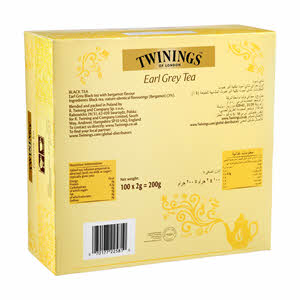 Twining Earl Grey Tea Bag 100'S