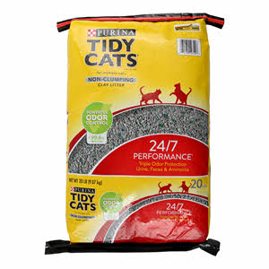 Purina Tidy Cats Non Clumping Cat Litter 24/7 Performance 20 Lb