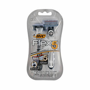 BIC Flex 5 Men's Disposable Razors - Bundle of 2 - Pack of 3