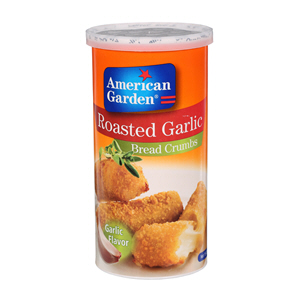 American Garden Roasted Garlic Bread Crumbs 15 Oz