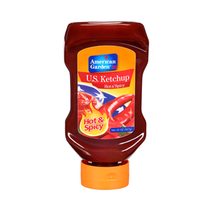 American Garden Hot & Spicy Ketchup 20 Oz