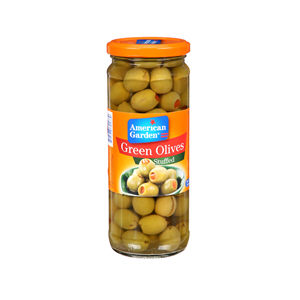 American Garden Green Olives Stuffed 450gm