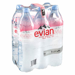 Evian Mineral Water 1.5L 4+2