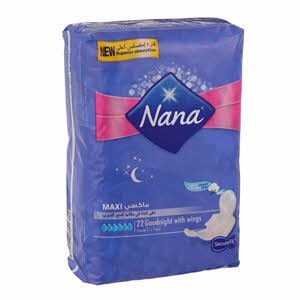 Nana Maxi Goodnight Wings 22 Count