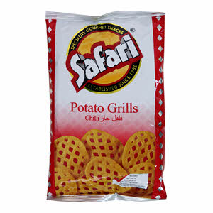 Safari Potato Grills Chilli 70Gm