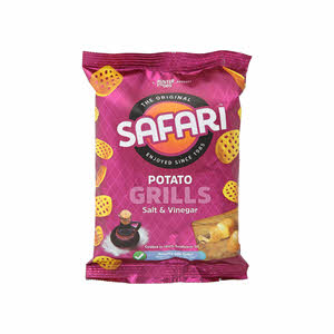 Safari Potato Grills Salt & Vinegar 15 g