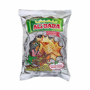 Alibaba Potato Chips Tomato Flavour 15 g