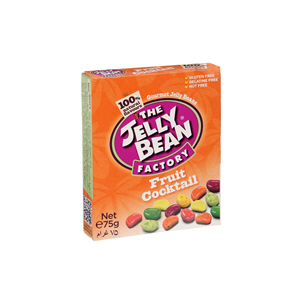 TJBF Jelly Bean Fruit Cocktail Box 75gm